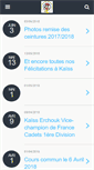 Mobile Screenshot of judoclubbarsacais.fr